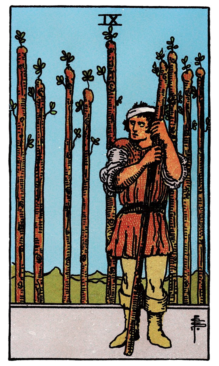 Daily Tarot: Nine of Wands – 2026-09-02